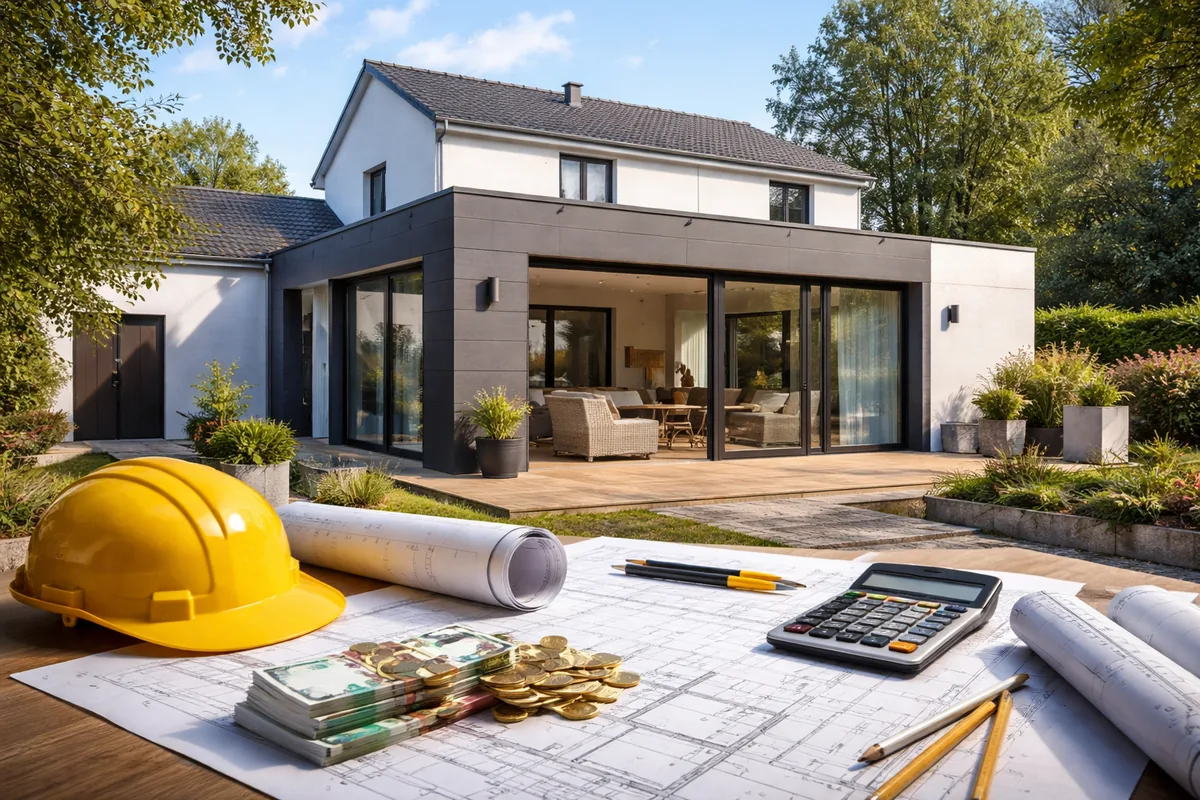 Quel budget pour une extension de maison en passant par un permis de construire