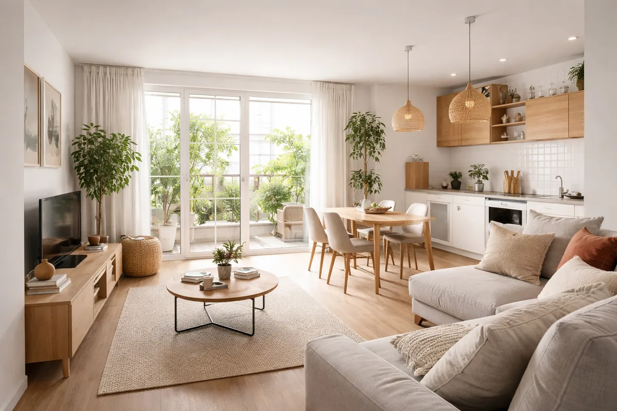 Comment aménager un espace de vie généraliste de 40 m² pour le rendre fonctionnel