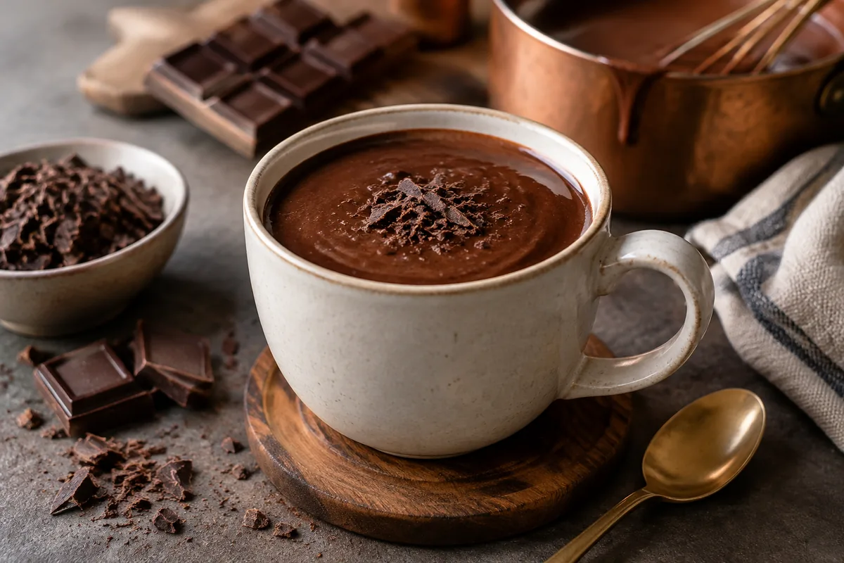 Comment préparer un chocolat chaud épais comme en chocolaterie ?