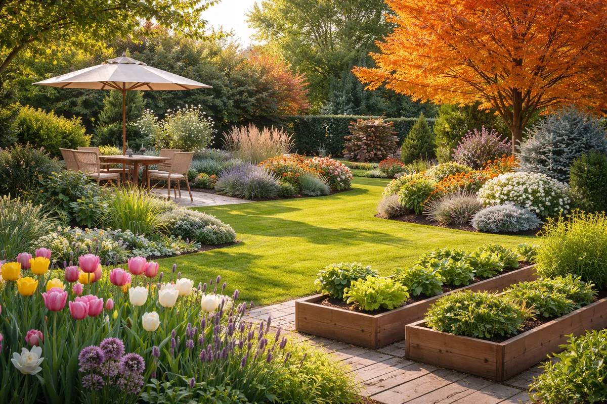 Comment aménager son jardin en fonction des saisons