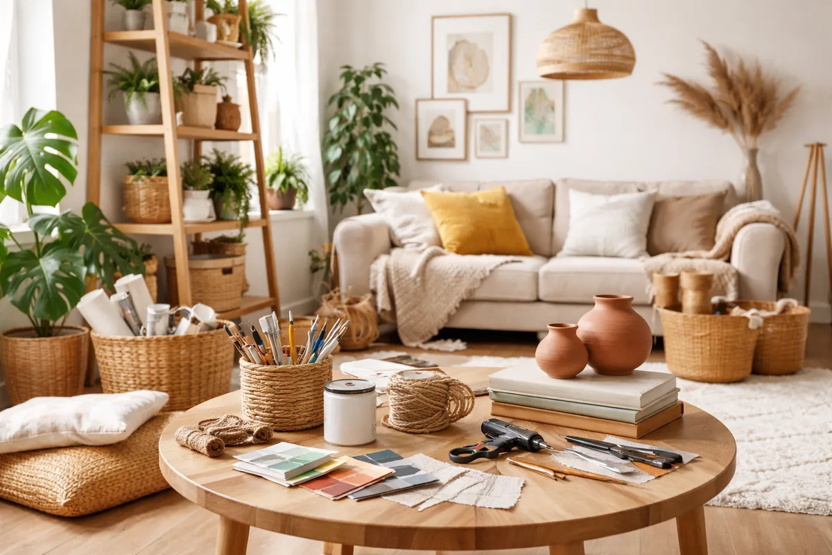 Comment faire de la décoration intérieure un projet DIY abordable et créatif