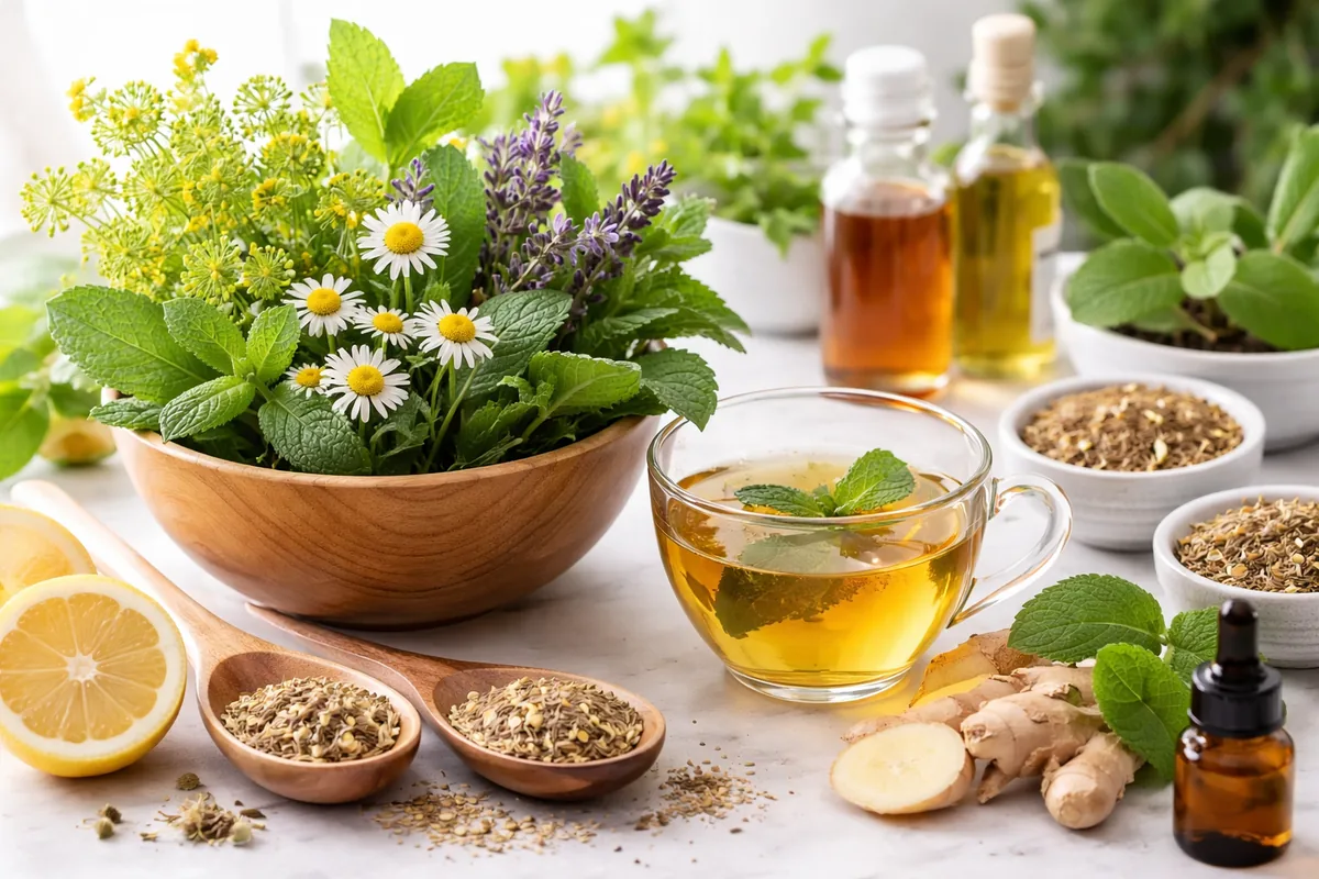Les bienfaits insoupçonnés des plantes médicinales pour la digestion