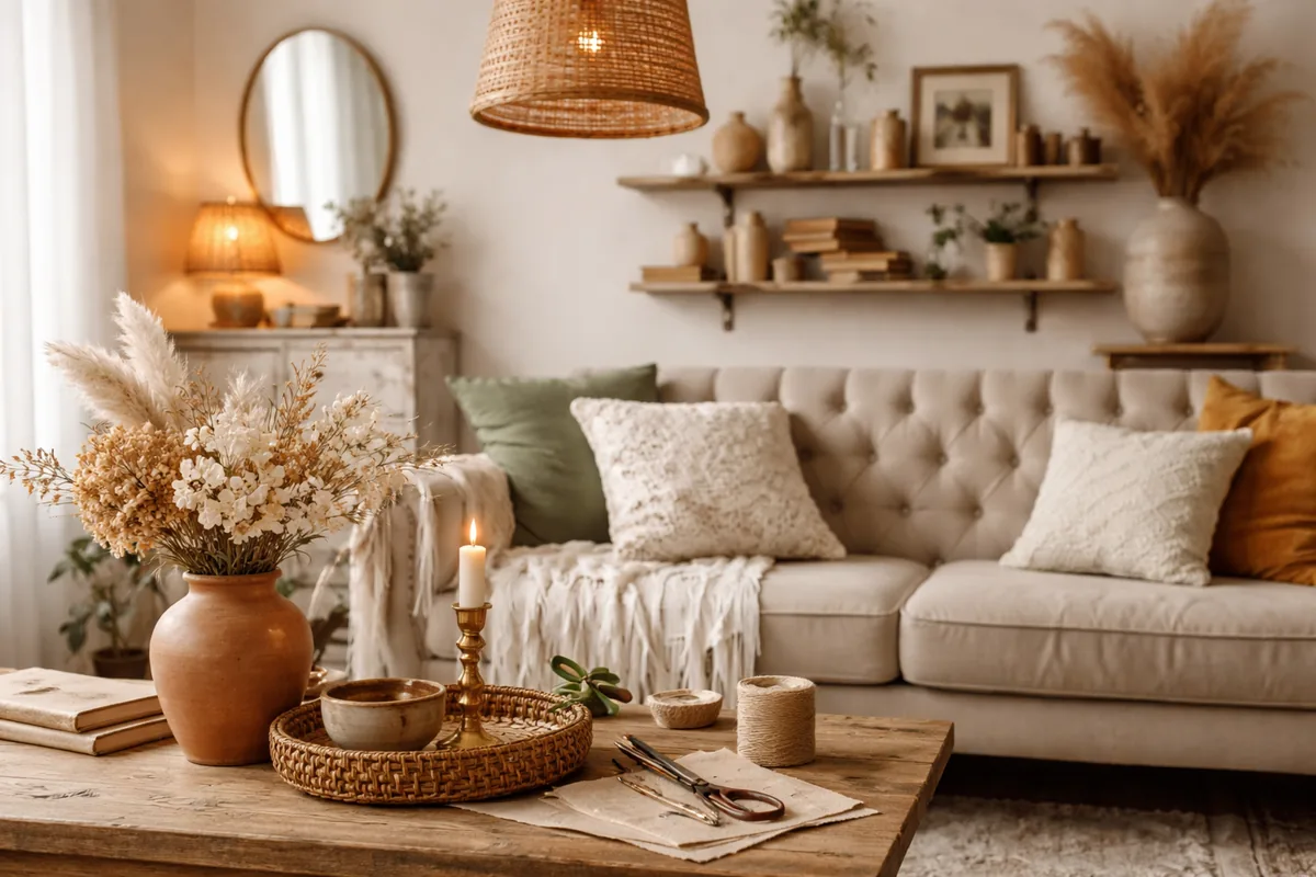 Comment créer une décoration intérieure vintage chic avec du DIY